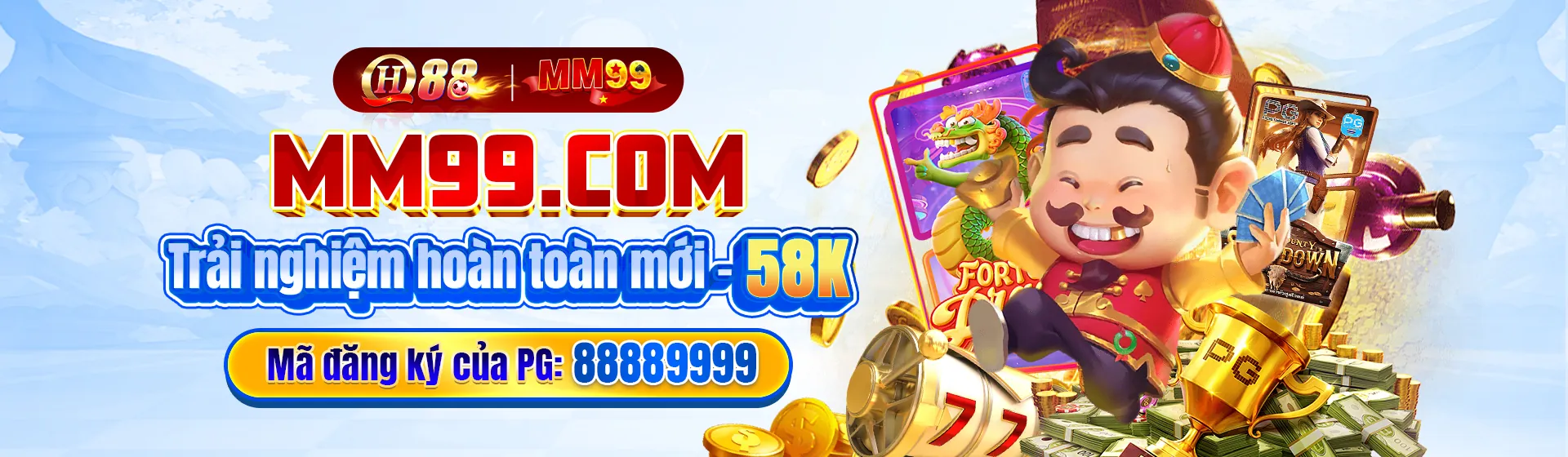 Hình ảnh trang chủ game nổ hũ pg666 với jackpot lớn